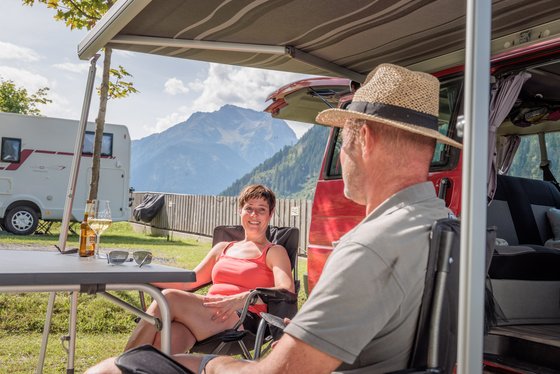 Gemütlicher Sommerurlaub - Campingplatz Mayrhofen © becknaphoto