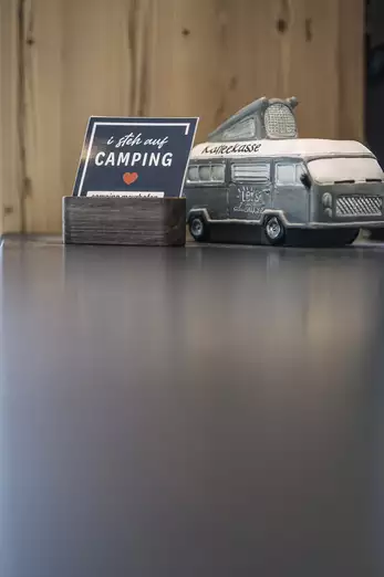 Detailaufnahme Deko Camper